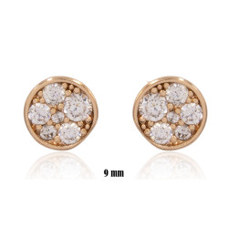 Kolczyki Xuping pozłacane 18k - MF38650